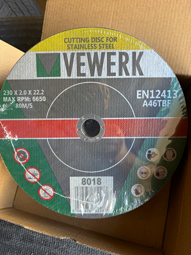 Vewerk 8018 metal cutting disk - vewerk,